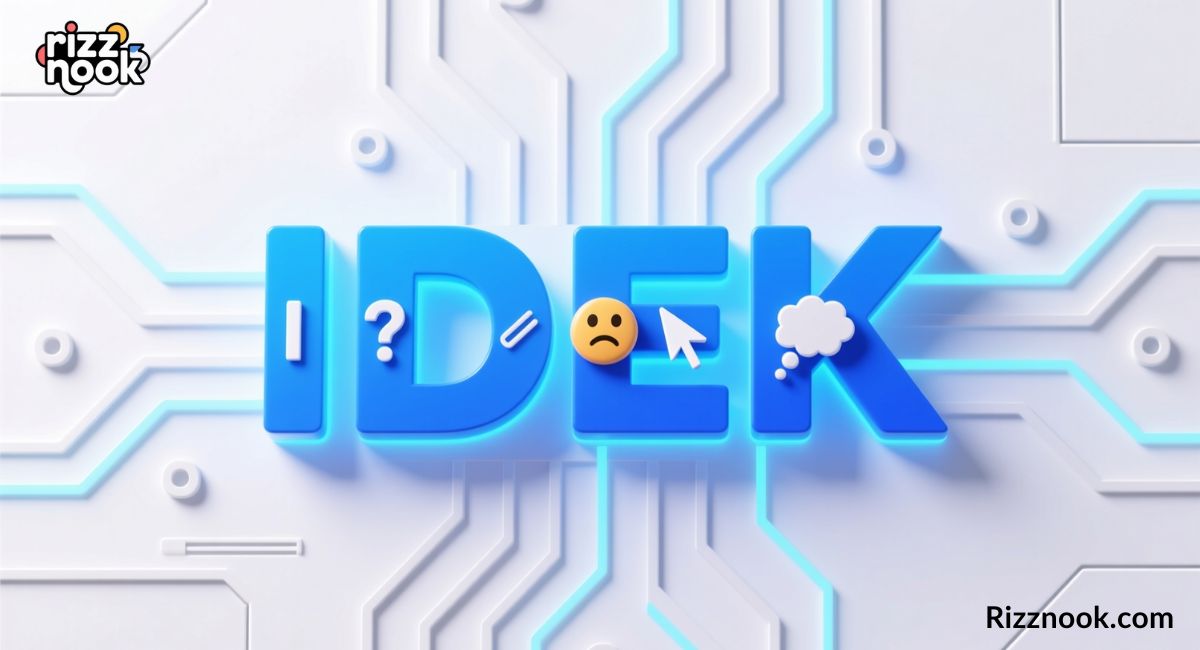 IDEK Meaning in Text: A Complete Guide