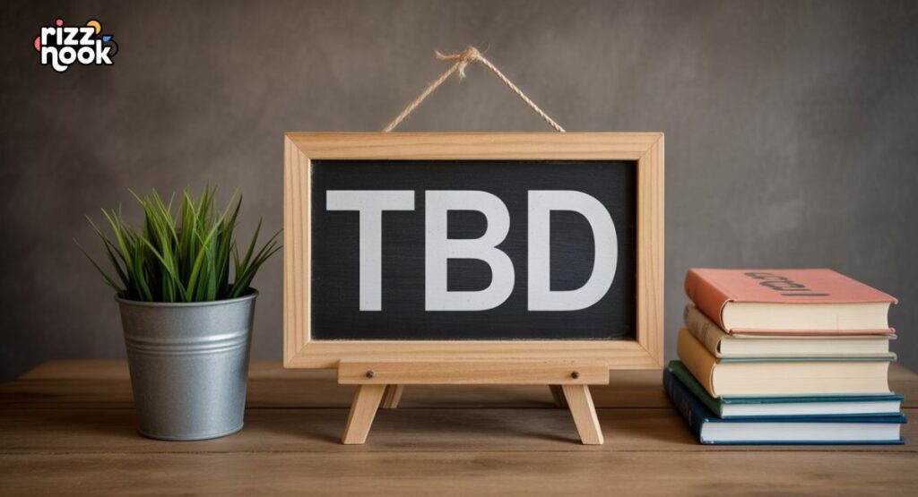 TBD Meaning in School