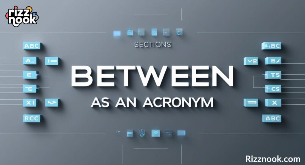 Between as an Acronym (Other Meanings)
