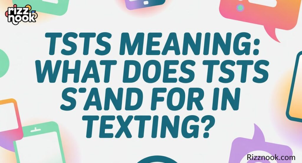 TSTS Meaning: What Does TSTS Stand For in Texting?