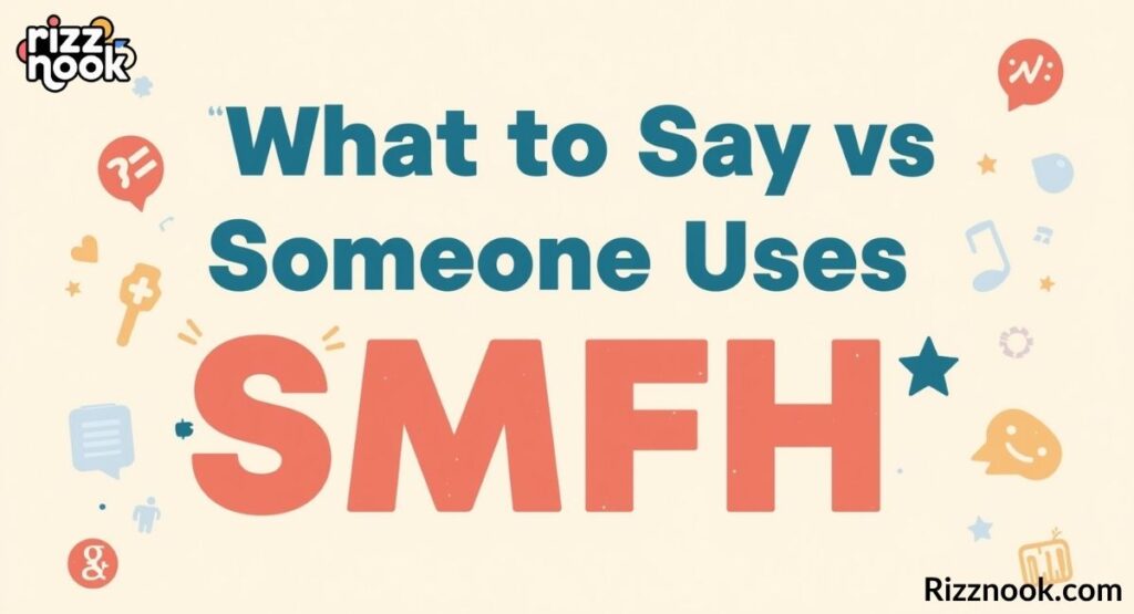 What to Say When Someone Uses SMFH