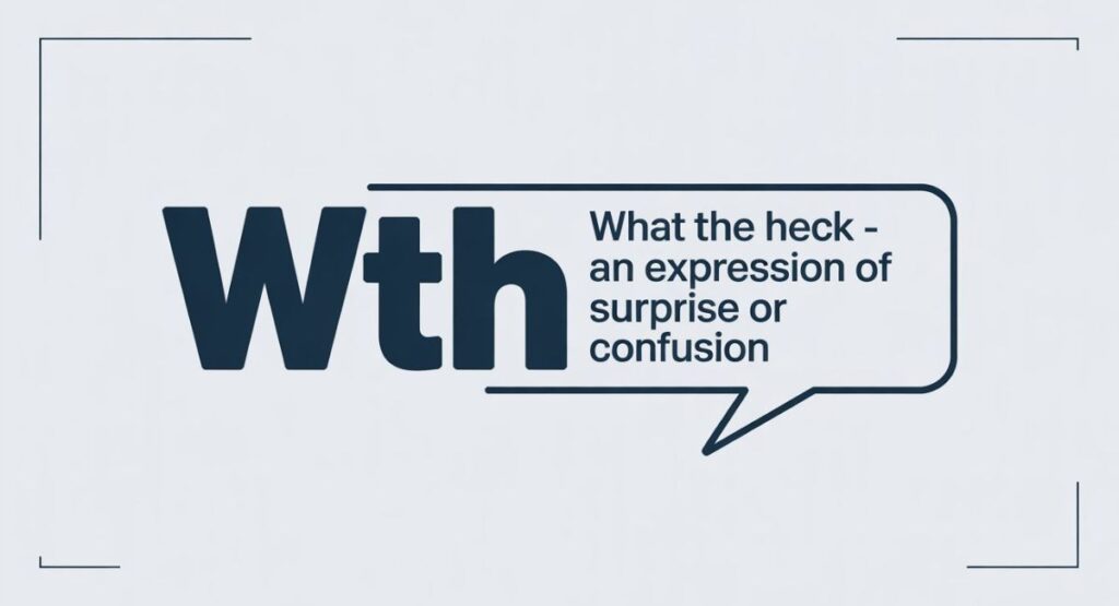 WTH Definition & Meaning