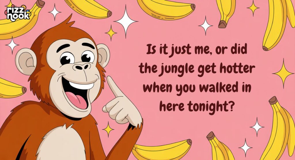 Flirty Monkey Rizz Lines