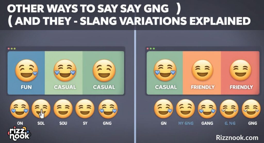 Other Ways to Say GNG (and How They Compare)