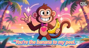 Rizz Monkey GIF Pick Up Lines That’ll Make You Go Bananas