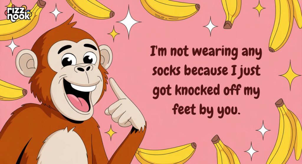 Silly Rizz Monkey GIF Pick Up Lines