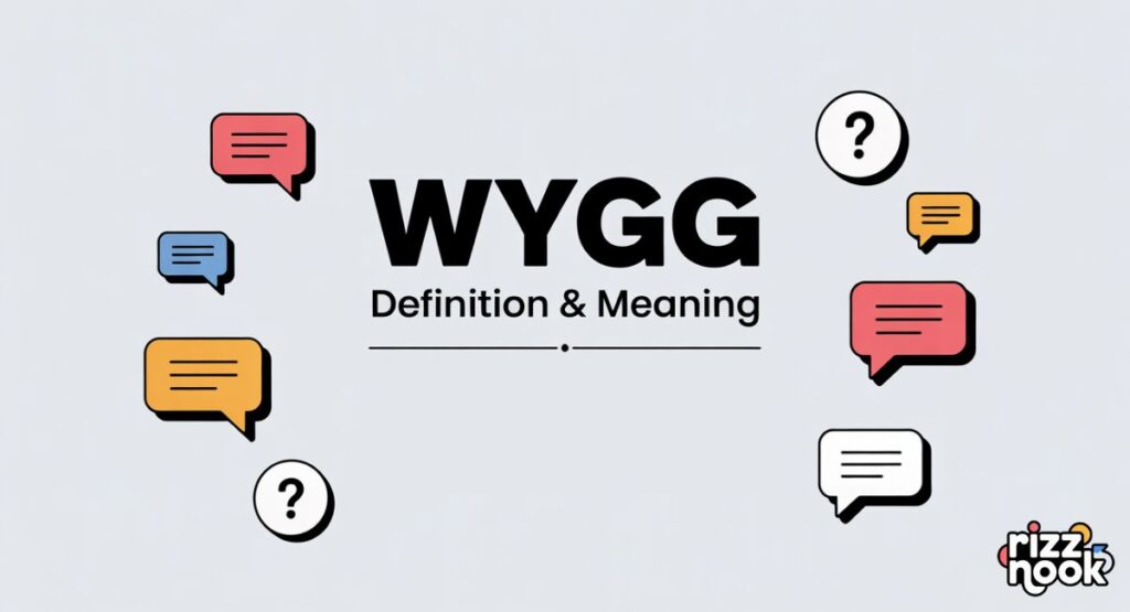 WYGG Definition & Meaning