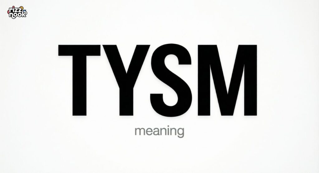 TYSM in Social Media Context