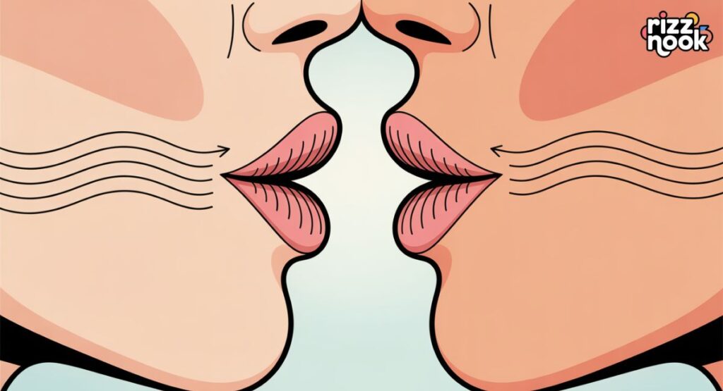 Undulating Kiss Antonyms