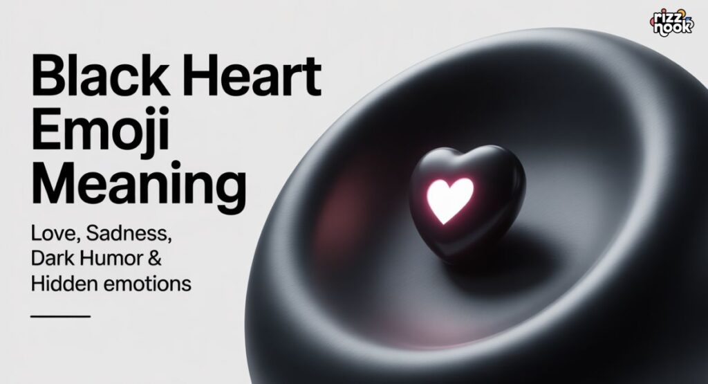 What Does Black Heart Emoji Mean?
