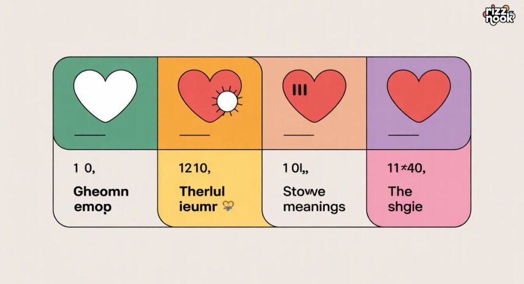 White Heart Emoji in Relationships