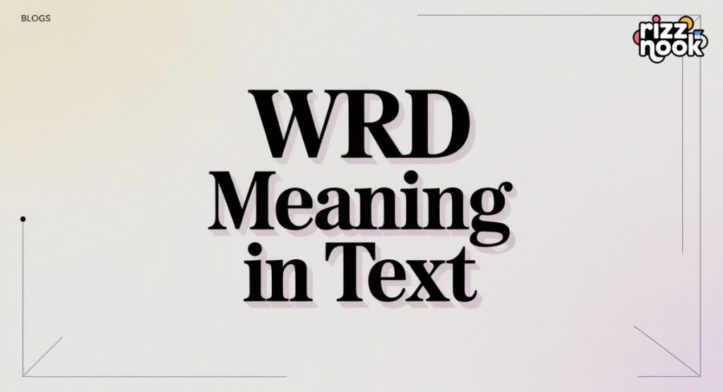 wrd Common Misconceptions