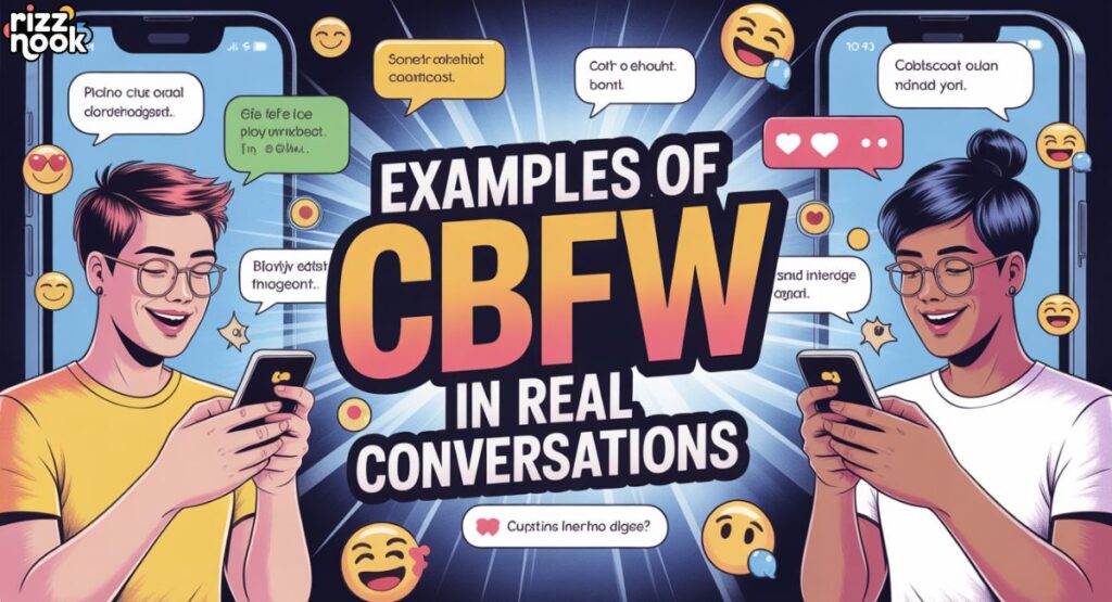 Examples of CBFW in Real Conversations