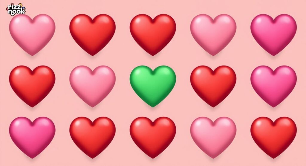 Related Emojis to the Green Heart