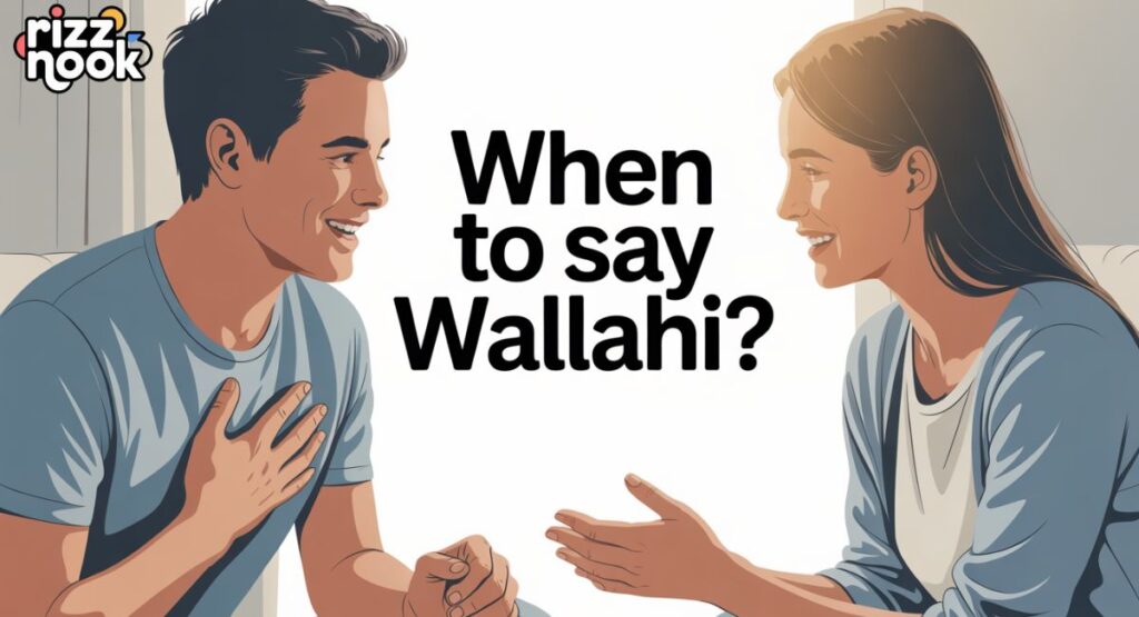 When to say Wallahi?