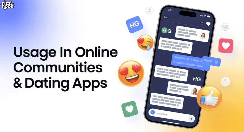 Usage in Online Communities & Dating Apps